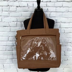 Large PU Leather Travel Bag